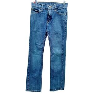 Wrangler Flex Blue Jeans Boys Size 10 Regular Adjustable Waist RN130273‎